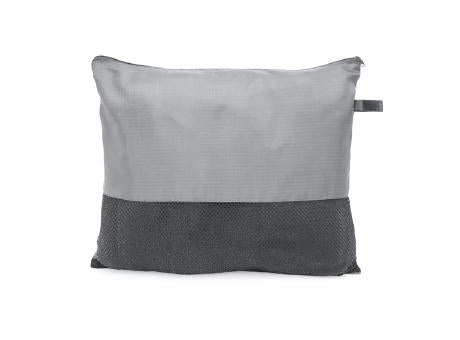 FLEECEDECKE MIT BEZUG BERING S/EINHEITSGRÖSSE BLACK