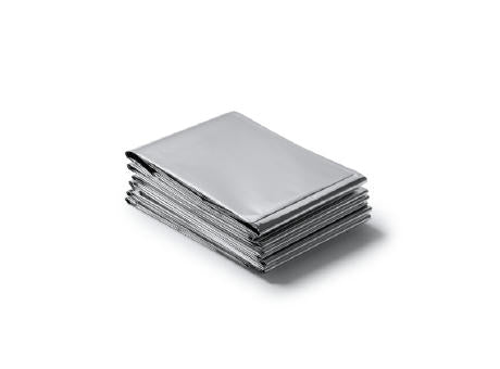 DECKE GANTE S/EINHEITSGRÖSSE SILVER