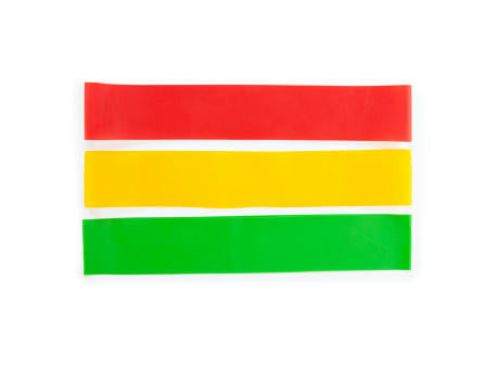 ELASTISCHES FITNESSBANDSET EMON S/EINHEITSGRÖSSE BLACK