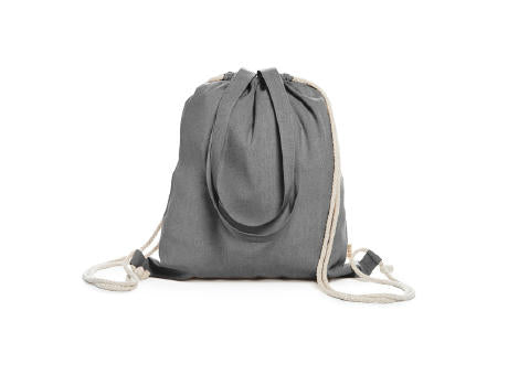 STOFFRUCKSACK VARESE S/EINHEITSGRÖSSE BLACK