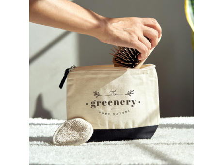 KOSMETIKTASCHE DOEL S/EINHEITSGRÖSSE GREIGE/BLACK