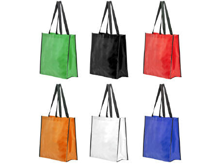 GLÄNZENDE LAMINIERTE TASCHE COAST S/EINHEITSGRÖSSE WHITE