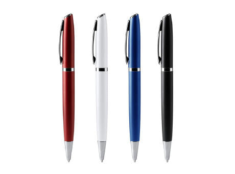KUGELSCHREIBER ALVIK S/BLAUE TINTE WHITE
