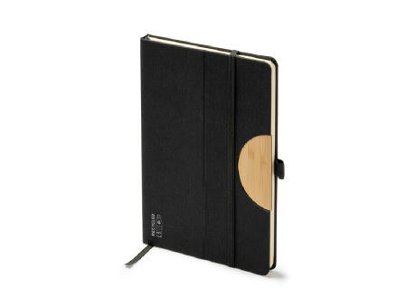 NOTIZBUCH DARIT S/EINHEITSGRÖSSE BLACK