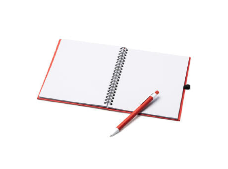 NOTIZBUCH LEYNAX S/EINHEITSGRÖSSE WHITE