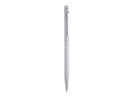 KUGELSCHREIBER MIT TOUCH-POINTER BAUME S/BLAUE TINTE WHITE