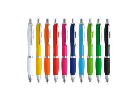 KUGELSCHREIBER MERLIN S/BLAUE TINTE WHITE
