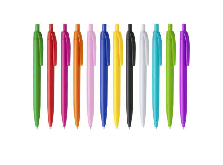 KUGELSCHREIBER STIX S/BLAUE TINTE WHITE