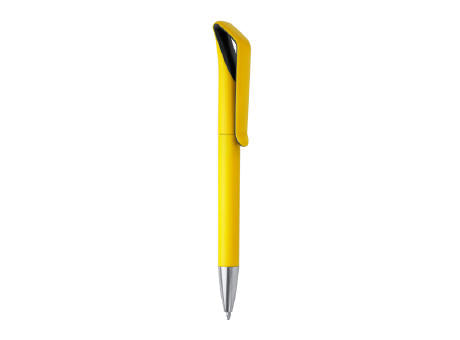 KUGELSCHREIBER IRATI S/BLAUE TINTE BLACK/WHITE