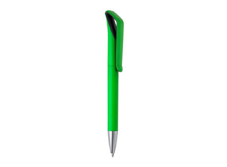 KUGELSCHREIBER IRATI S/BLAUE TINTE BLACK/WHITE