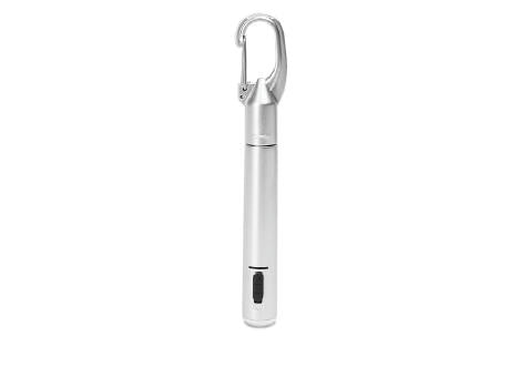 KUGELSCHREIBER/TASCHENLAMPE ARAYA S/BLAUE TINTE BLACK