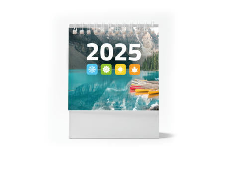 DESKTOP-KALENDER DEAN S/EINHEITSGRÖSSE WHITE