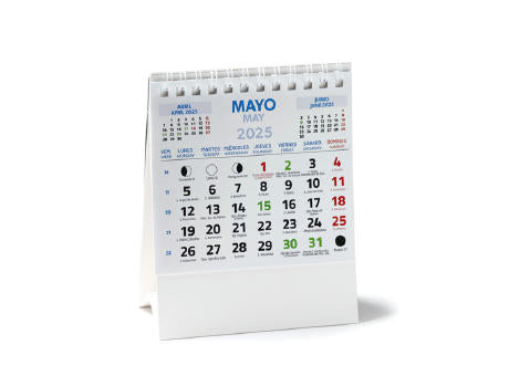 DESKTOP-KALENDER DEAN S/EINHEITSGRÖSSE WHITE