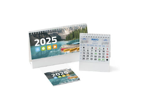 DESKTOP-KALENDER FLINT S/EINHEITSGRÖSSE WHITE