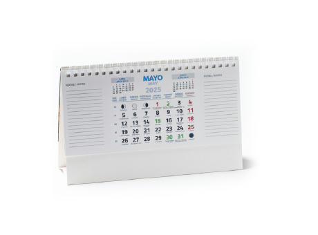 DESKTOP-KALENDER FLINT S/EINHEITSGRÖSSE WHITE