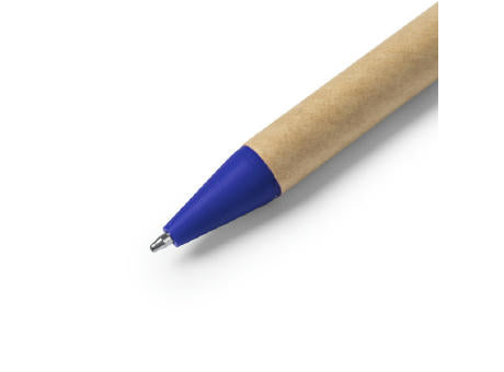 KUGELSCHREIBER AUS PAPPE ALDER S/BLAUE TINTE WHITE