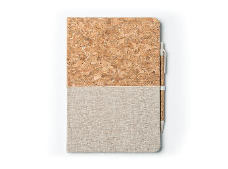 NOTIZBLOCK ROBIN S/BLAUE TINTE GREIGE