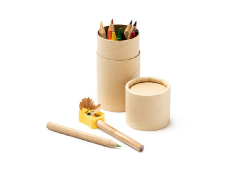FARBSTIFT-SET WALDO S/KIND EINHEITSGRÖSSE GREIGE