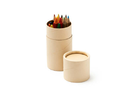 FARBSTIFT-SET WALDO S/KIND EINHEITSGRÖSSE GREIGE