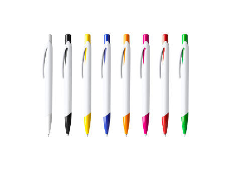 KUGELSCHREIBER CITIX S/BLAUE TINTE WHITE