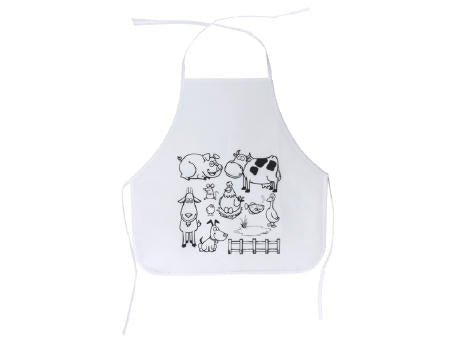 KINDERSCHÜRZE PACHU S/KIND EINHEITSGRÖSSE WHITE