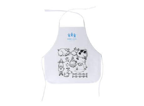KINDERSCHÜRZE PACHU S/KIND EINHEITSGRÖSSE WHITE