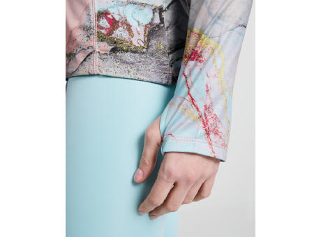 PULLOVER ARLAS S/S ABSTRACT PRINT