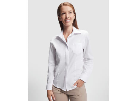 LANGÄRMELIGES SHIRT SOFIA WOMAN S/S WHITE