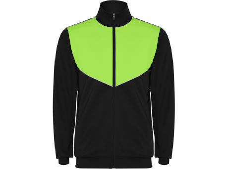 TRAININGSANZUG EVANS S/S BLACK/LIME