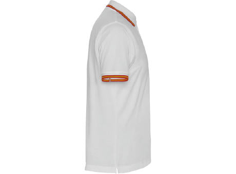 POLOSHIRT NATION S/S WHITE
