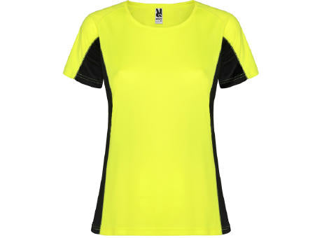 T-SHIRT SHANGHAI WOMAN S/S WHITE/DARK LEAD