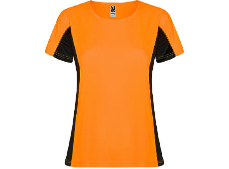 T-SHIRT SHANGHAI WOMAN S/S WHITE/DARK LEAD
