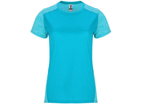 T-SHIRT ZOLDER WOMAN S/S WHITE/HEATHER BLACK
