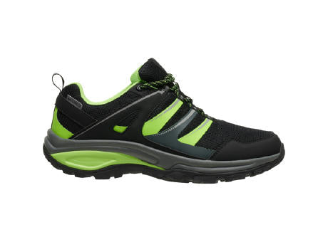 TREKKINGSCHUHE MARC S/36 BLACK/FLUOR GREEN