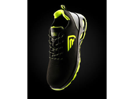 ARBEITSSCHUHE CERYSON S/36 BLACK/FLUOR YELLOW