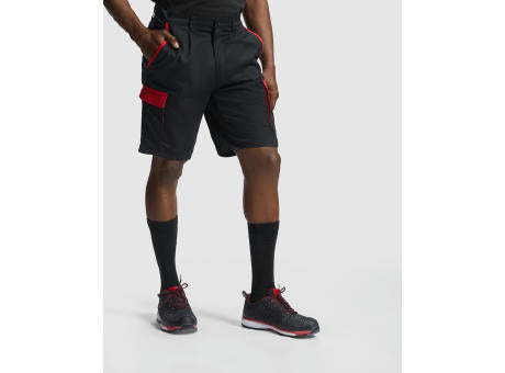 BERMUDA-SHORTS TAHOE S/S BLACK/RED