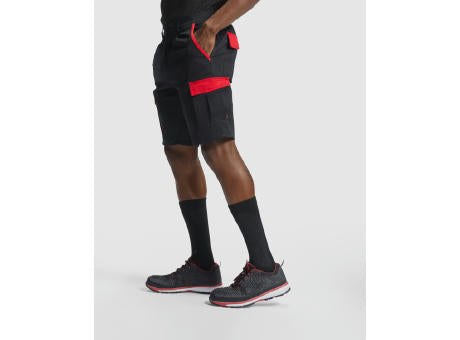 BERMUDA-SHORTS TAHOE S/S BLACK/RED