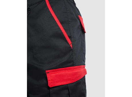 BERMUDA-SHORTS TAHOE S/S BLACK/RED