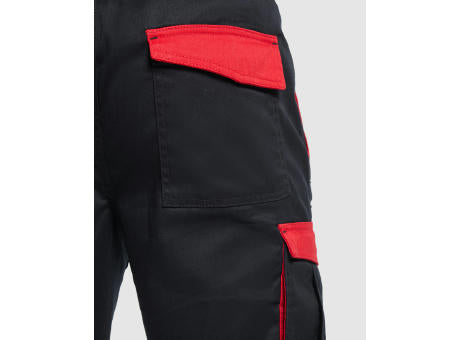 BERMUDA-SHORTS TAHOE S/S BLACK/RED