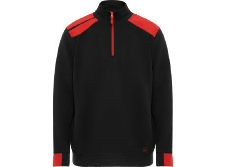PULLOVER MAVERICK S/S BLACK/RED