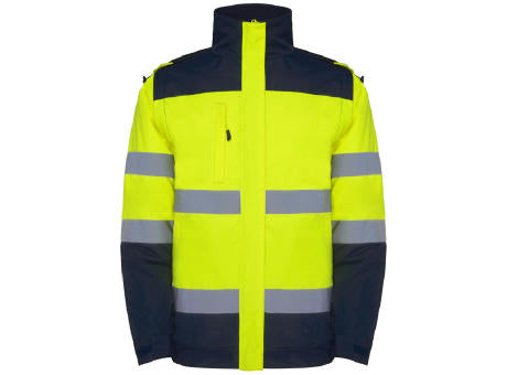 HOCHSICHTBARER PARKA EPSYLON S/S LEAD/FLUOR YELLOW