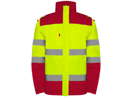 HOCHSICHTBARER PARKA EPSYLON S/S LEAD/FLUOR YELLOW