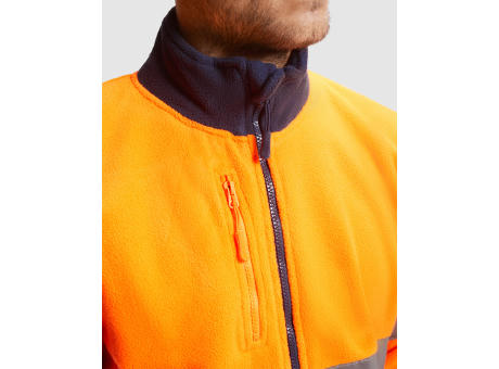 HOCHSICHTBARES FLEECE ALTAIR S/S FLUOR YELLOW