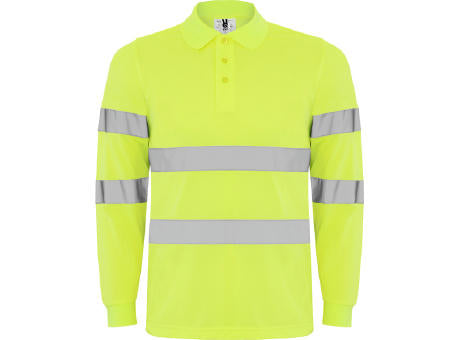 HOCHSICHTBARES LANGÄRMLIGES POLOSHIRT POLARIS S/S FLUOR YELLOW