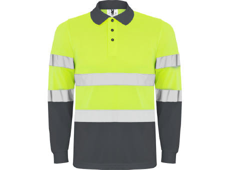 HOCHSICHTBARES LANGÄRMLIGES POLOSHIRT POLARIS S/S FLUOR YELLOW