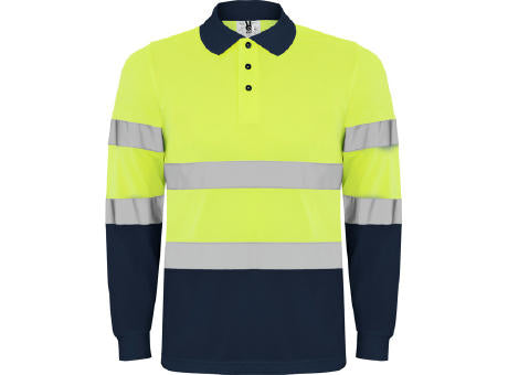 HOCHSICHTBARES LANGÄRMLIGES POLOSHIRT POLARIS S/S FLUOR YELLOW