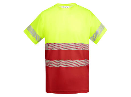 HOCHSICHTBARES T-SHIRT TAURI S/S FLUOR YELLOW