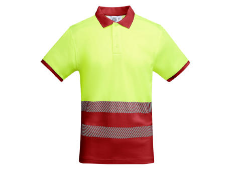 HOCHSICHTBARES POLOSHIRT ATRIO S/S FLUOR YELLOW