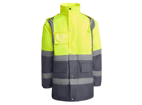 HOCHSICHTBARER PARKA MERAK S/S FLUOR YELLOW