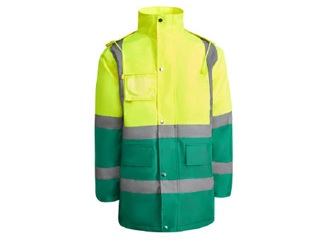 HOCHSICHTBARER PARKA MERAK S/S FLUOR YELLOW